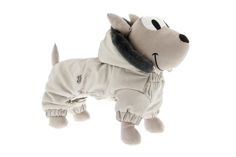 Luksusowy kombinezon dla psa Neve, beżowy