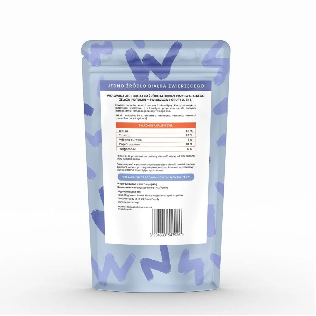 Och Ach Przysmaki Liofilizowane Wołowina 40g