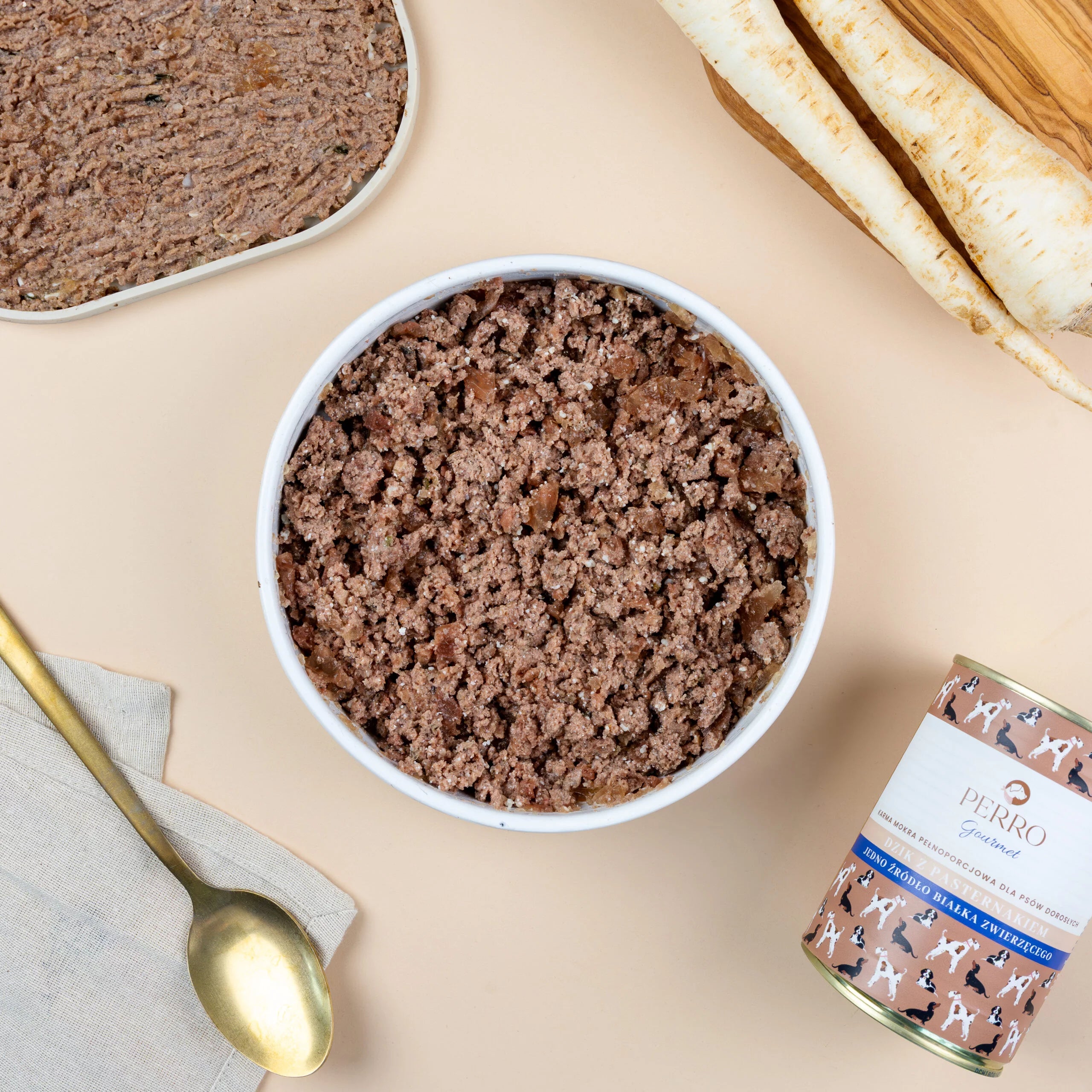 Wet Dog Food Wild Boar with Parsnip 400g