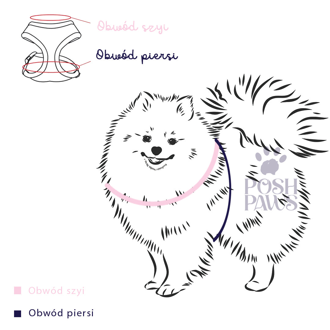 Szelki niebieskie Soft-Harness