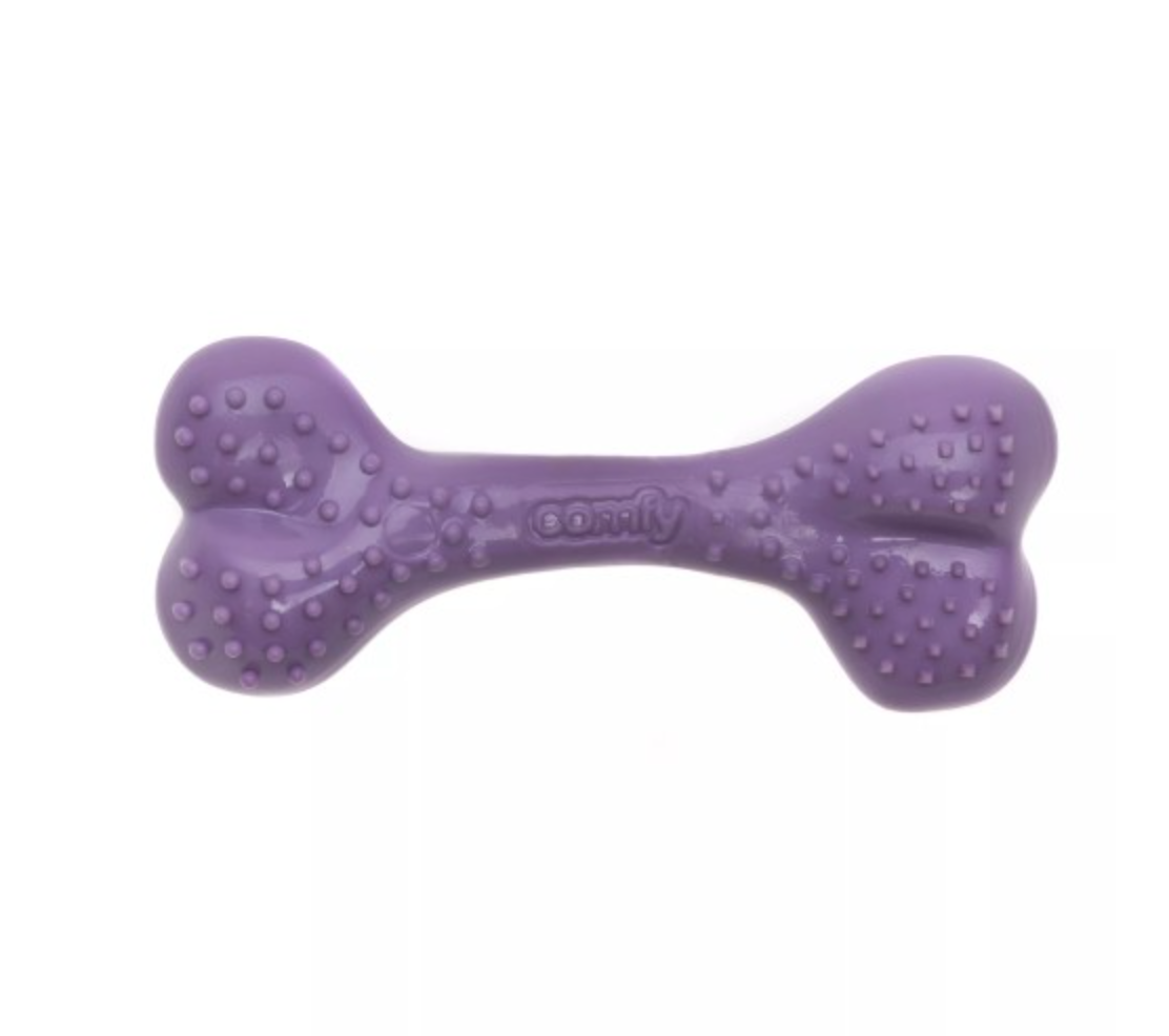 Gryzak dla psa w kształcie kości o zapachu lawendy