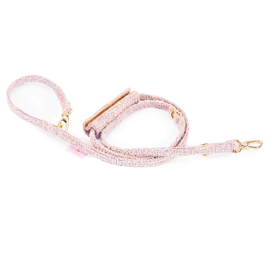 Miejska smycz dla psa Elysse Różowa