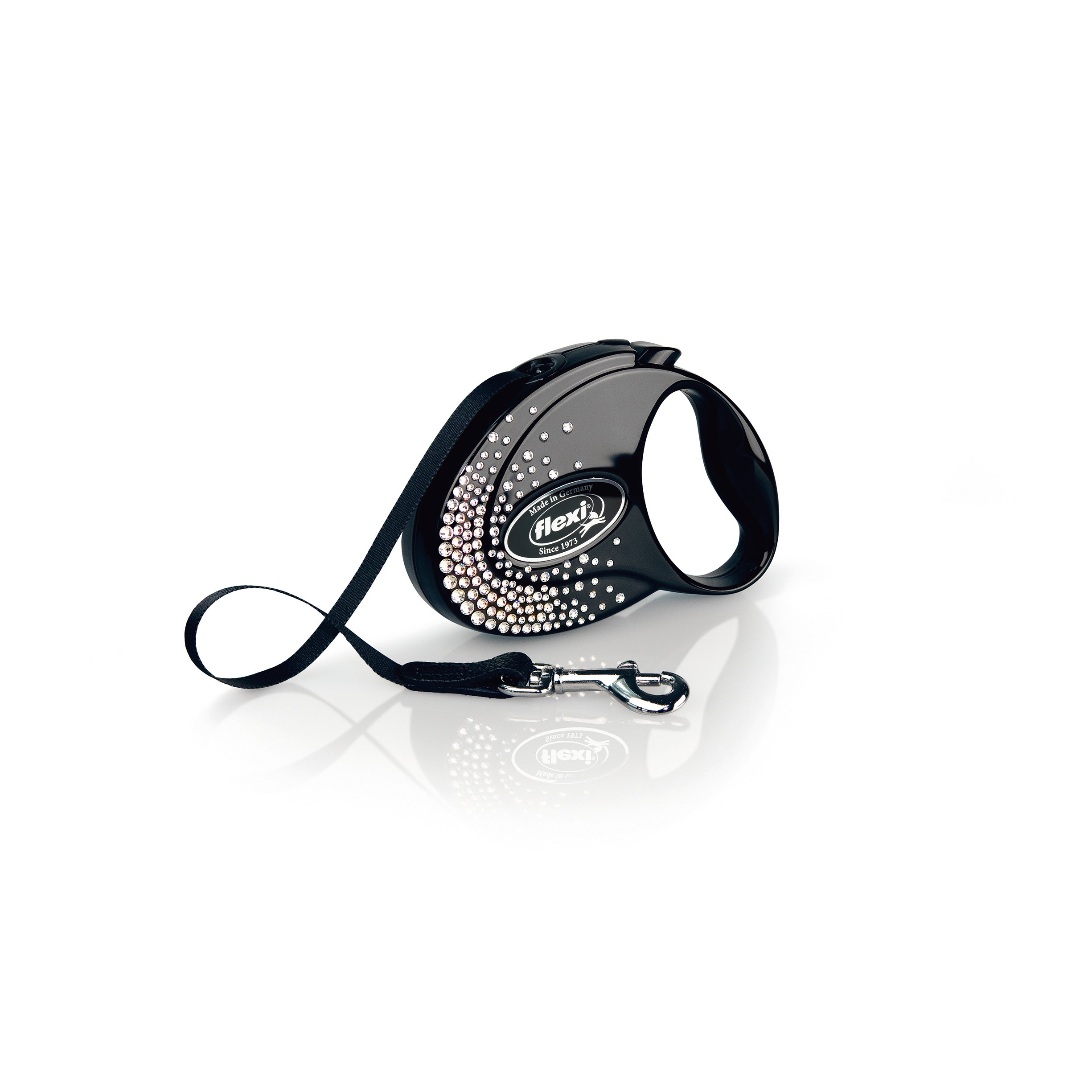 Exclusive Glamour Splash Crystal lanyard black