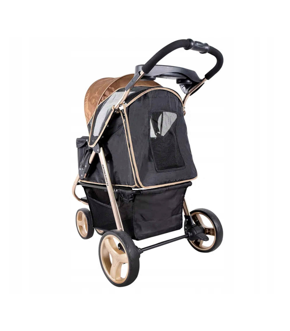 Ibiyaya - Dog Stroller, Monarch Premium - Luxury Gold