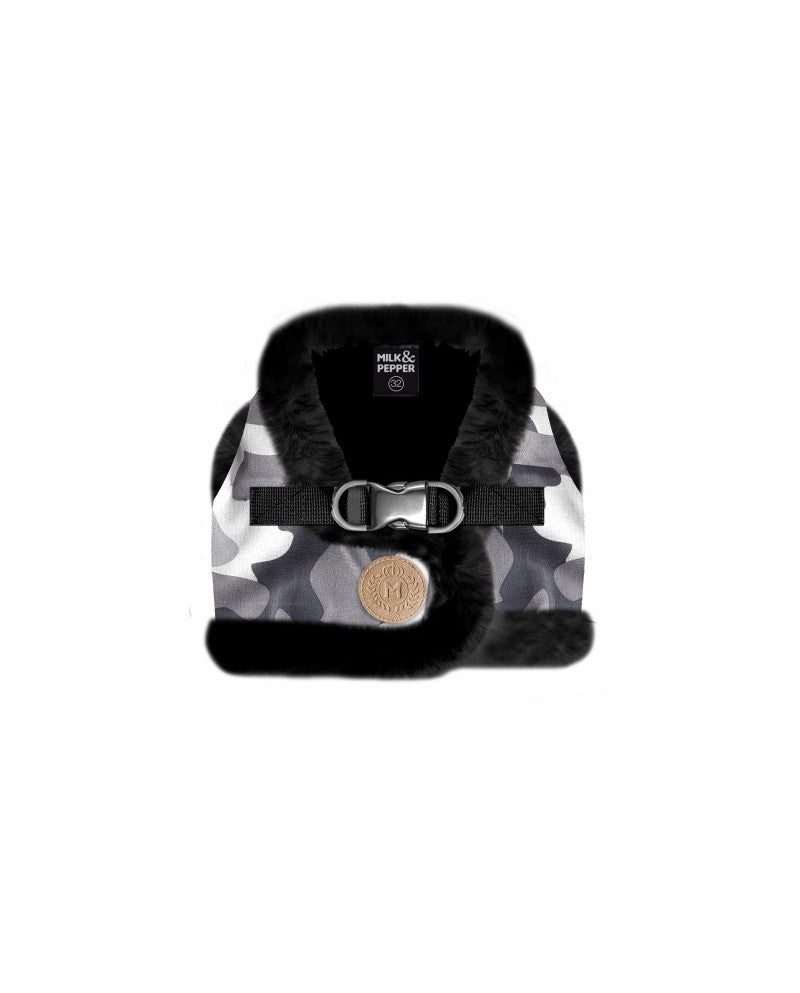 Luksusowe ocieplane szelki dla psa Ollie Camouflage