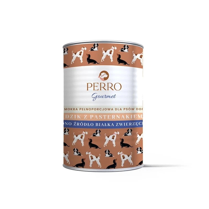 Wet Dog Food Wild Boar with Parsnip 400g
