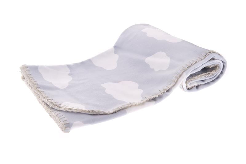 Ekskluzywny koc dla psa w chmurki