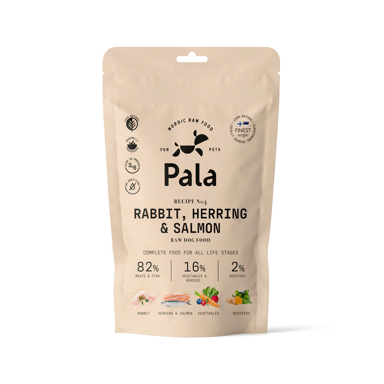 Pala Raw Food | Rabbit with Herring and Salmon