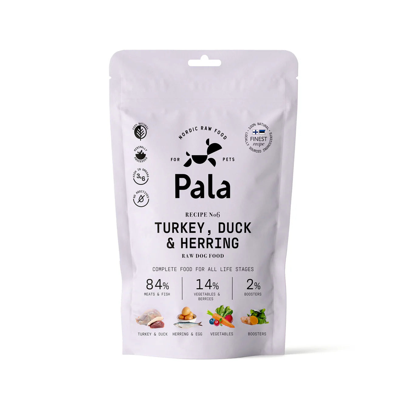 Pala Raw Food | turkey with duck and herring