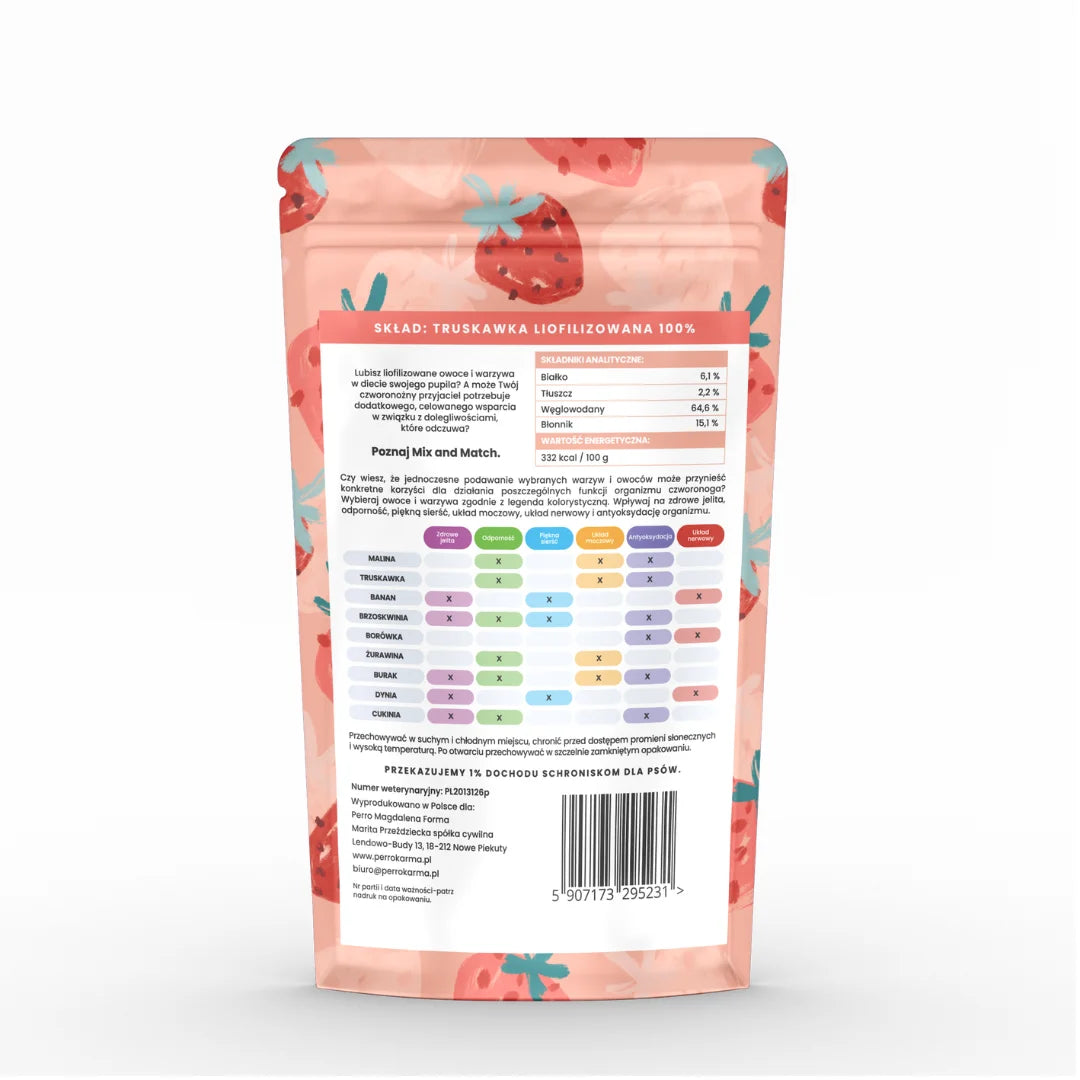 Strawberry Freeze-Dried Treats 10g