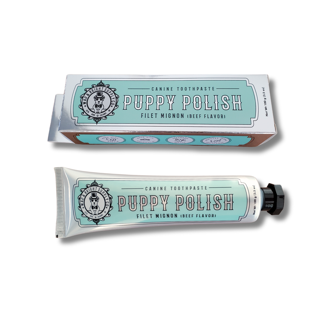 Pasta do zębów Puppy Polish | filet mignon (wołowina) 100g