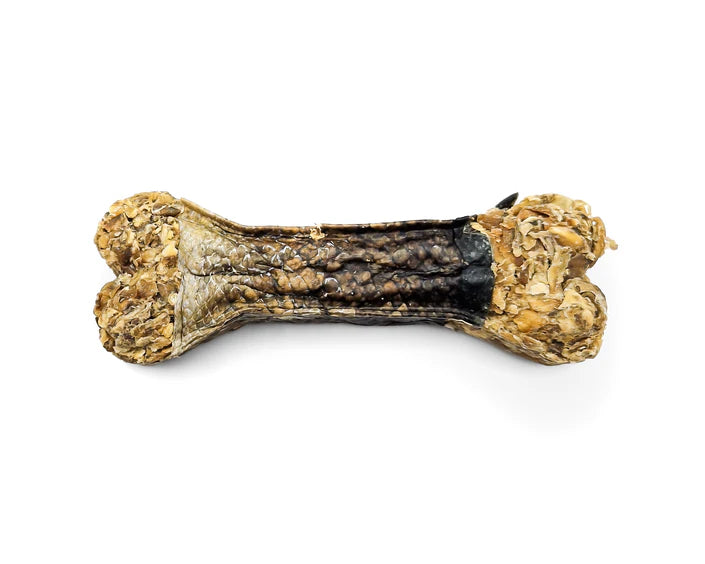 Sheep in Salmon Skin with Blackberry Chew Bone for Dogs 