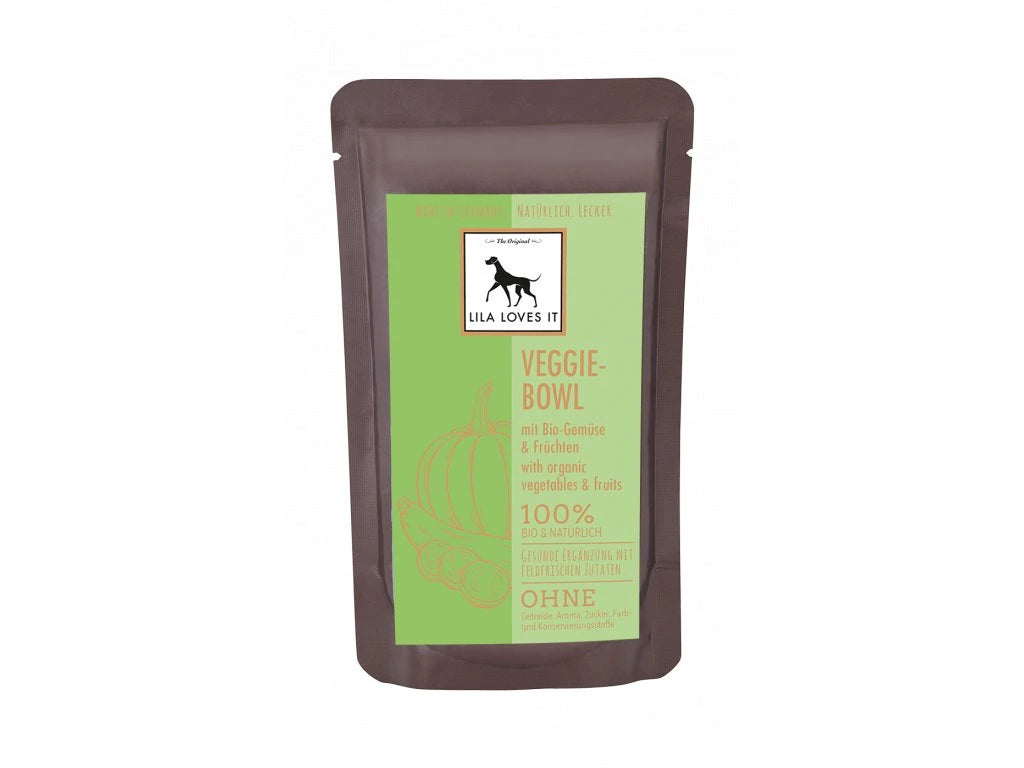 Lila loves it - Mokra karma miska z warzywami 150g