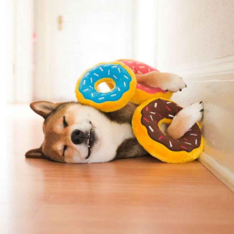 Chocolate Donut Plush Toy