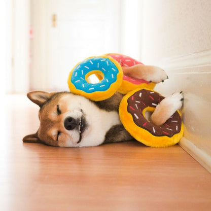 Chocolate Donut Plush Toy