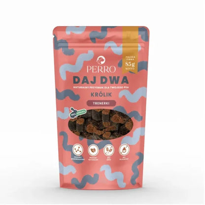 Daj Dwa Przysmaki Trenerki Królik 85g
