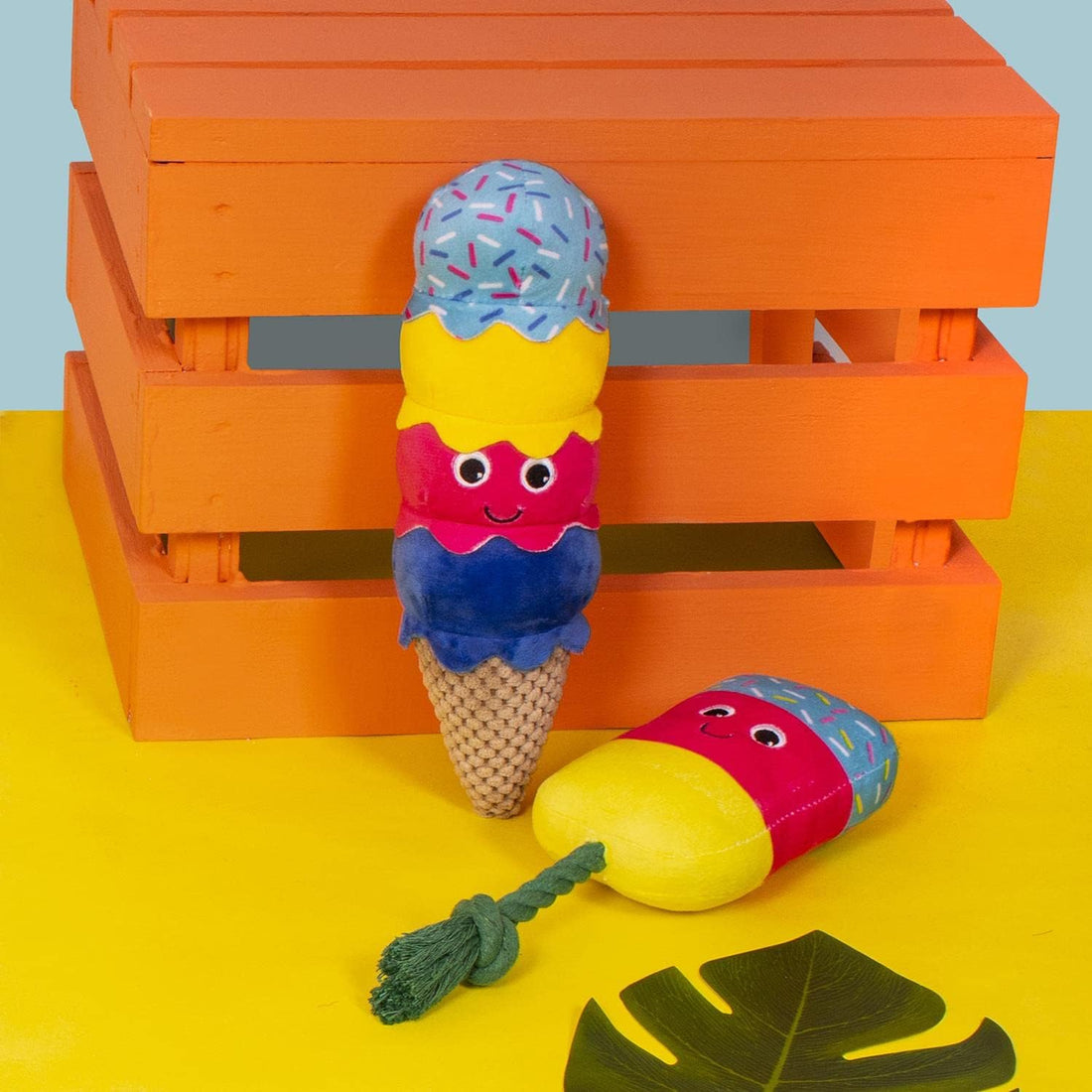 Smart Choice - Plush Ice Cream Dog Toy