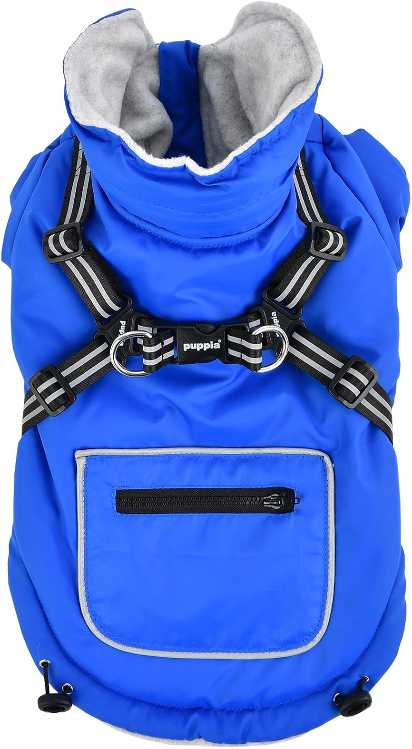 - Luksusowy płaszcz dla psa Mallory królewski błękit