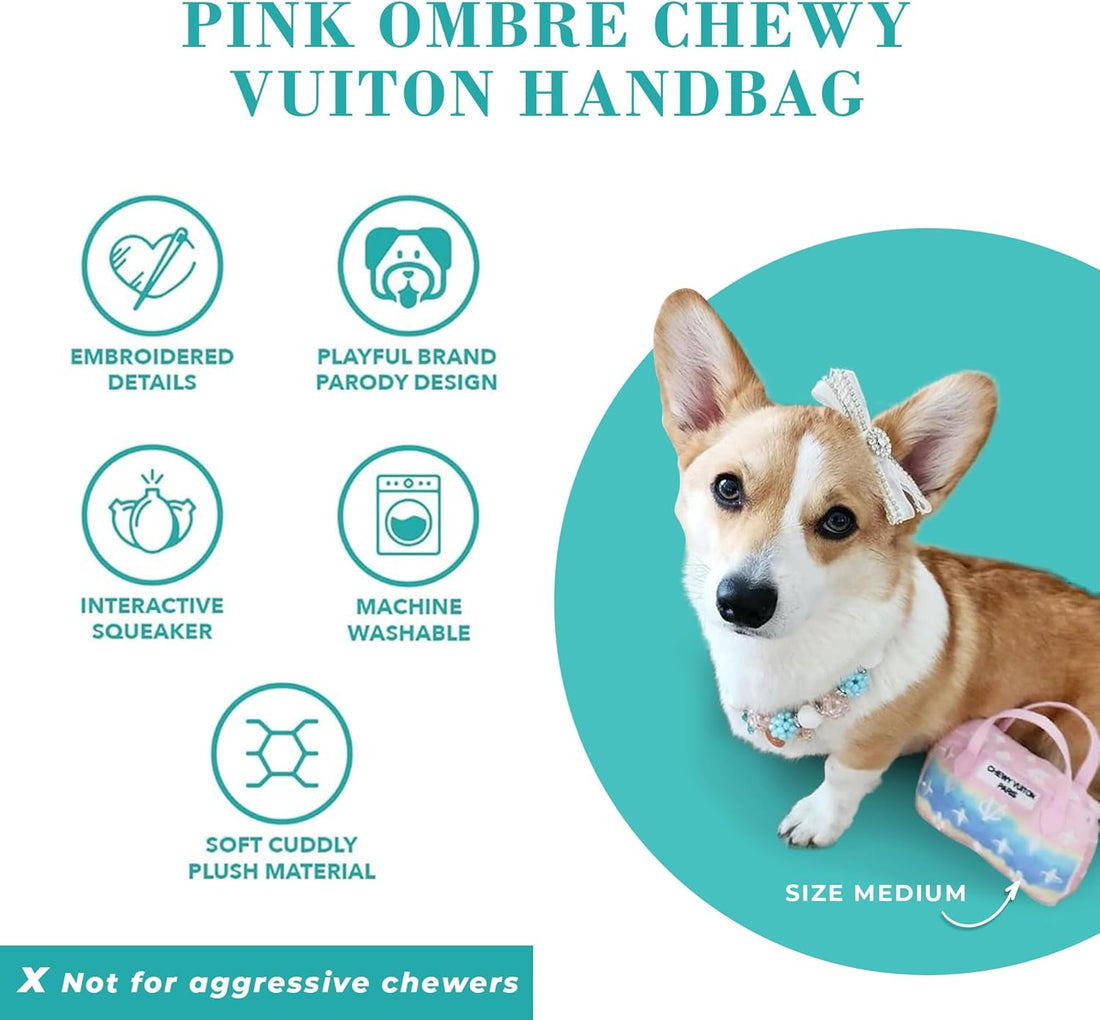 Chewy Vuitton - Pluszowa Torebka dla Psa