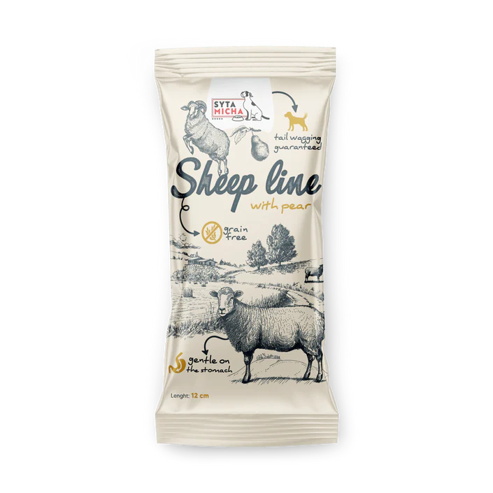 Sheep and Pear Chewable Dog Bone 