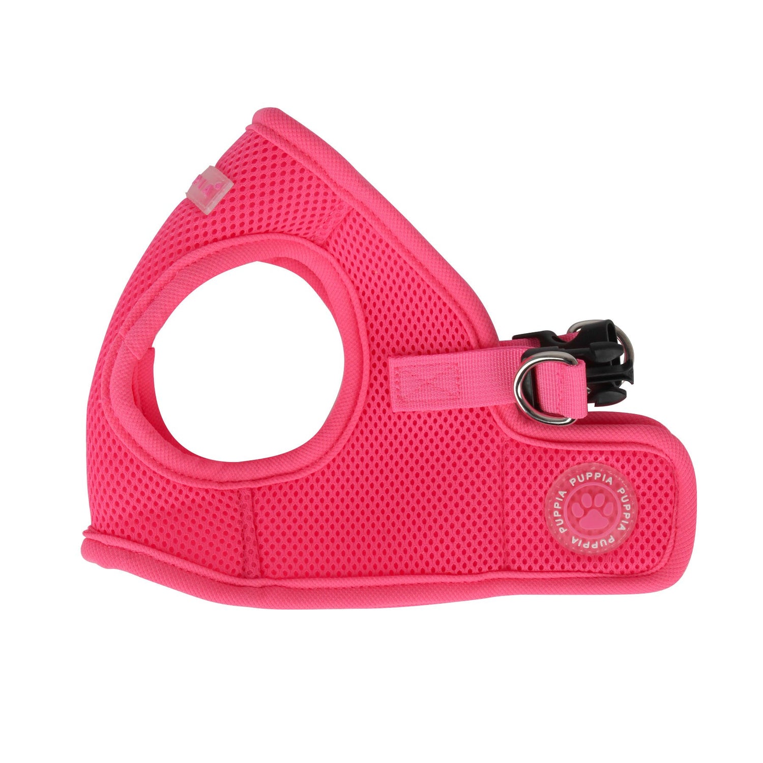 Neon pink suspenders - vest