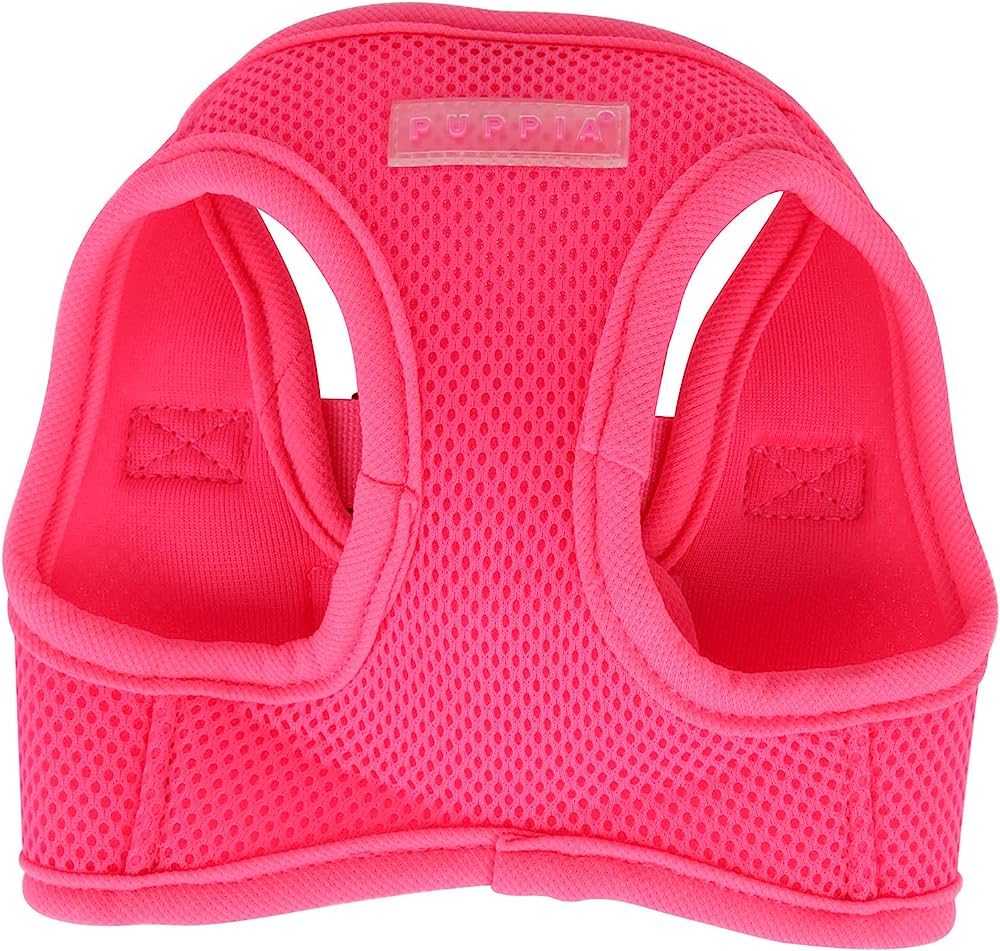 Szelki - kamizelka neonowe różowe