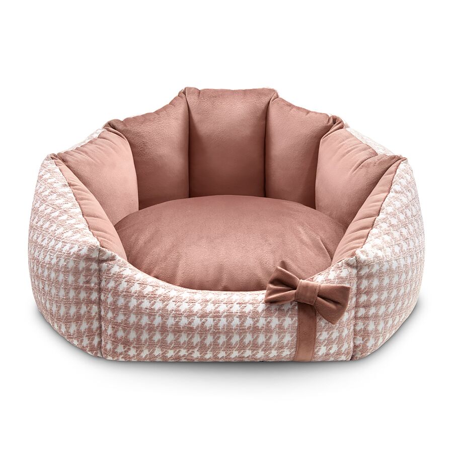 Glamour Luxury Dog Bed, Pink