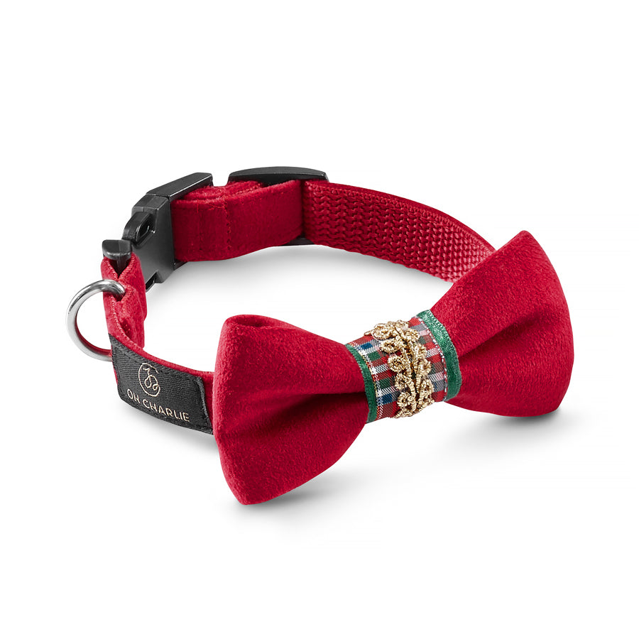 Christmas bow tie for dogs