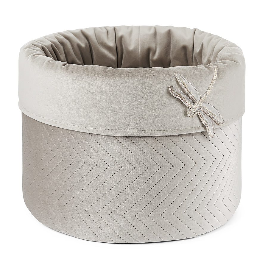 Blissy Dog Toy Box, Beige