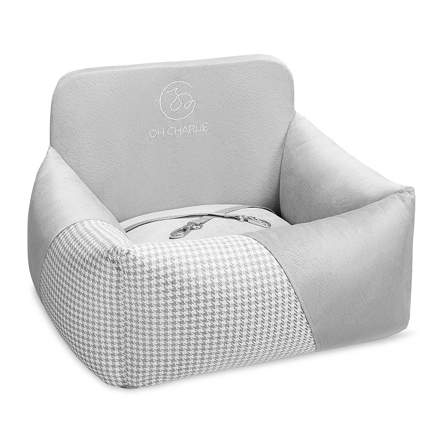 Siedzisko do auta dla psa, Finessa Modern Grey