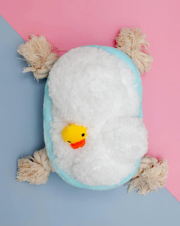 Duck in the Bathtub Dog Toy