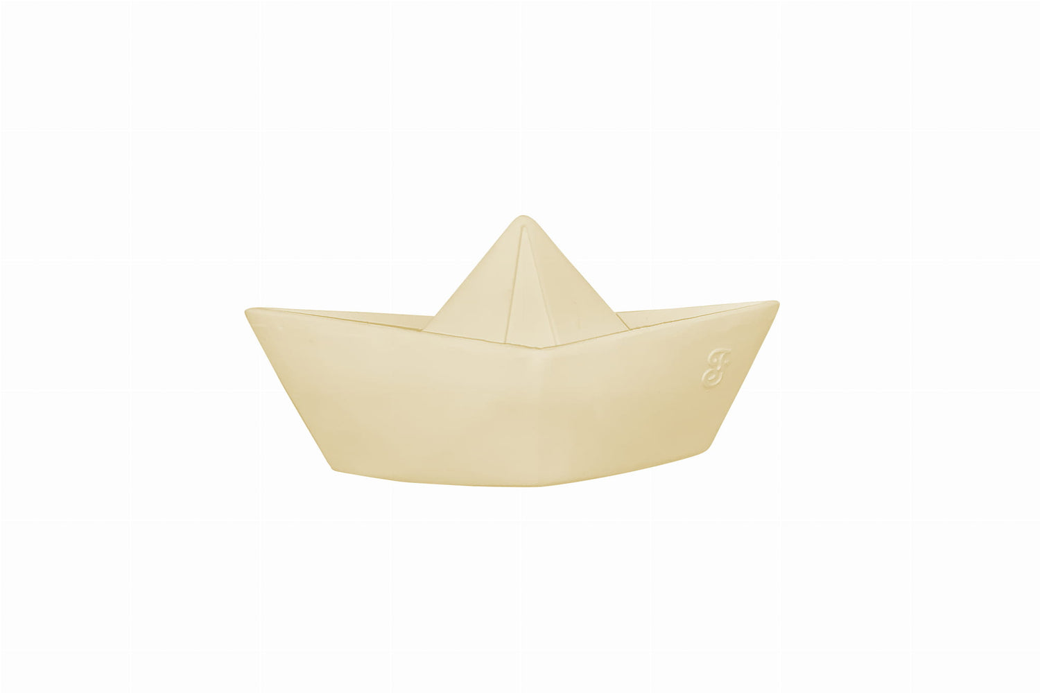 Gryzak Zabawka dla szczeniaka statek żółty