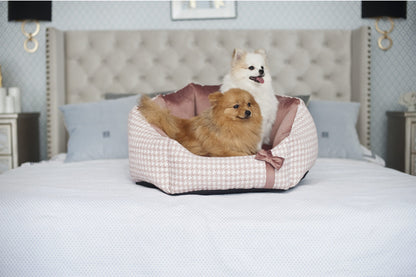 Glamour Luxury Dog Bed, Pink
