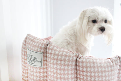 Glamour Luxury Dog Bed, Pink