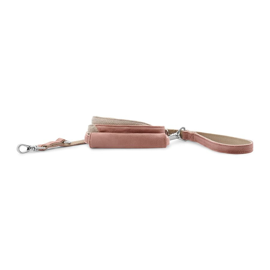 Glam dog leash, pink