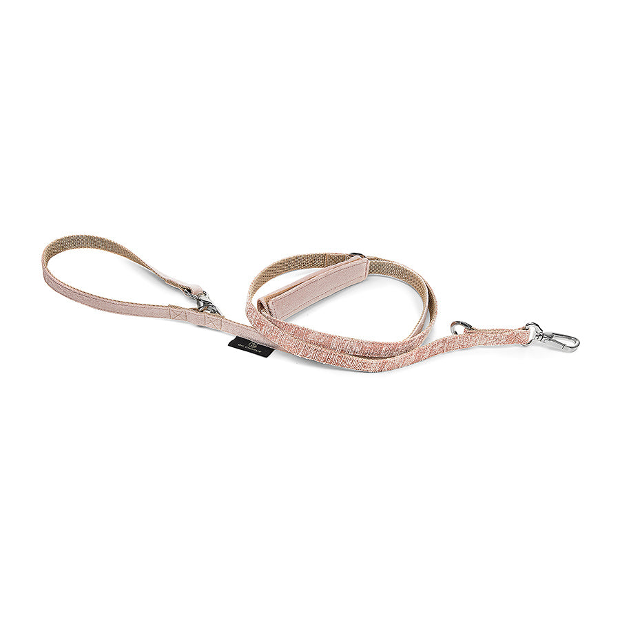 Rossie dog leash, pink
