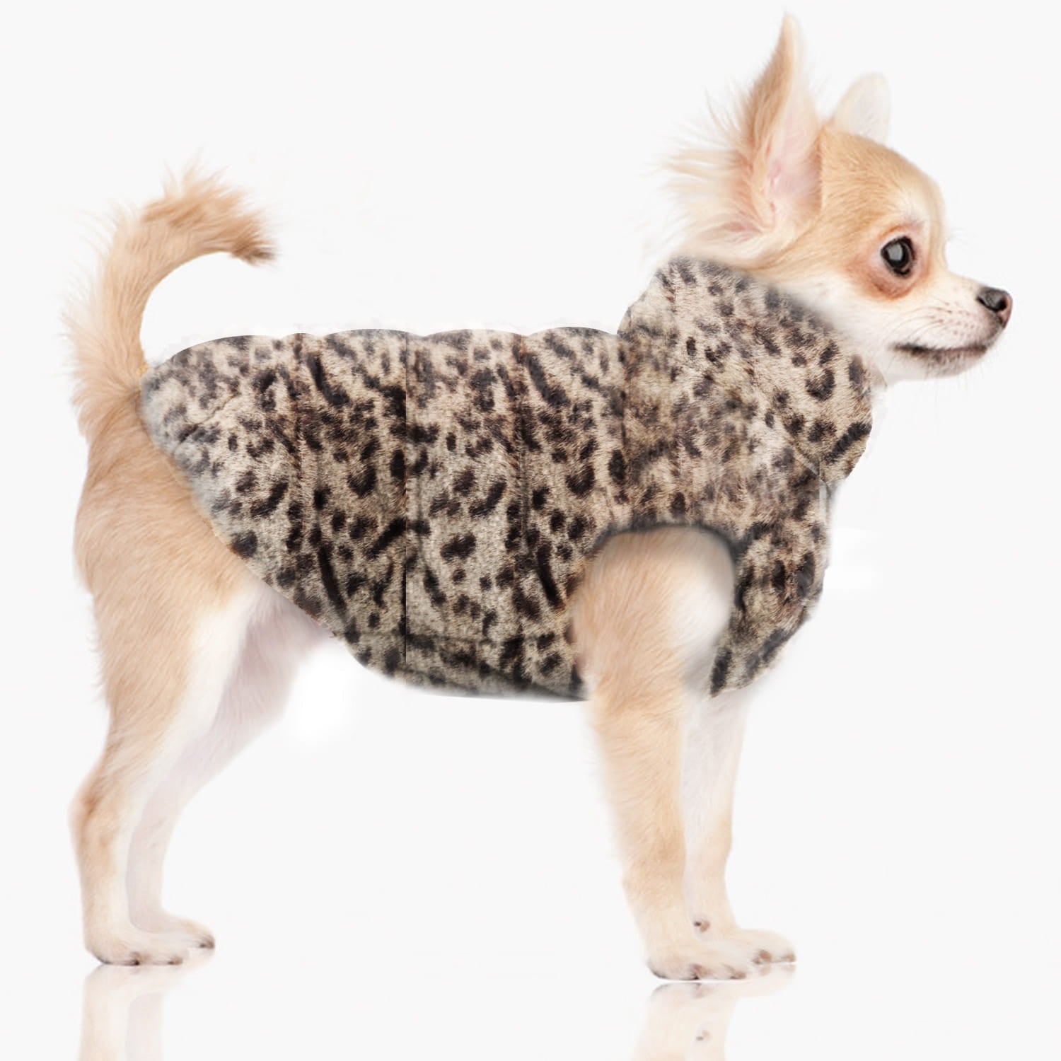 Luksusowa dwustronna kurtka dla psa