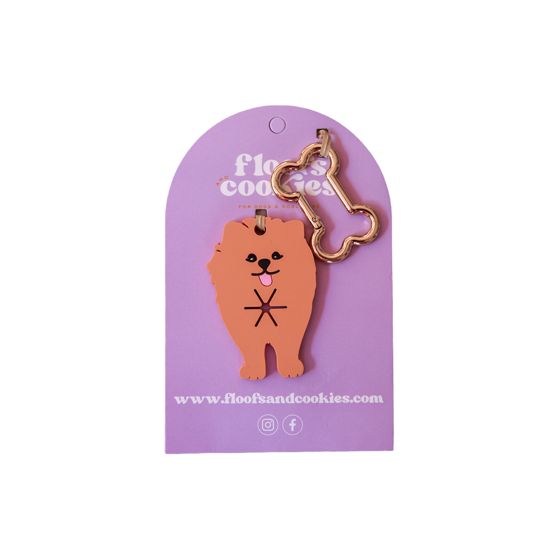Poopy Loopy - Szpic Miniaturowy Pomeranian - Uchwyt na kupoworki