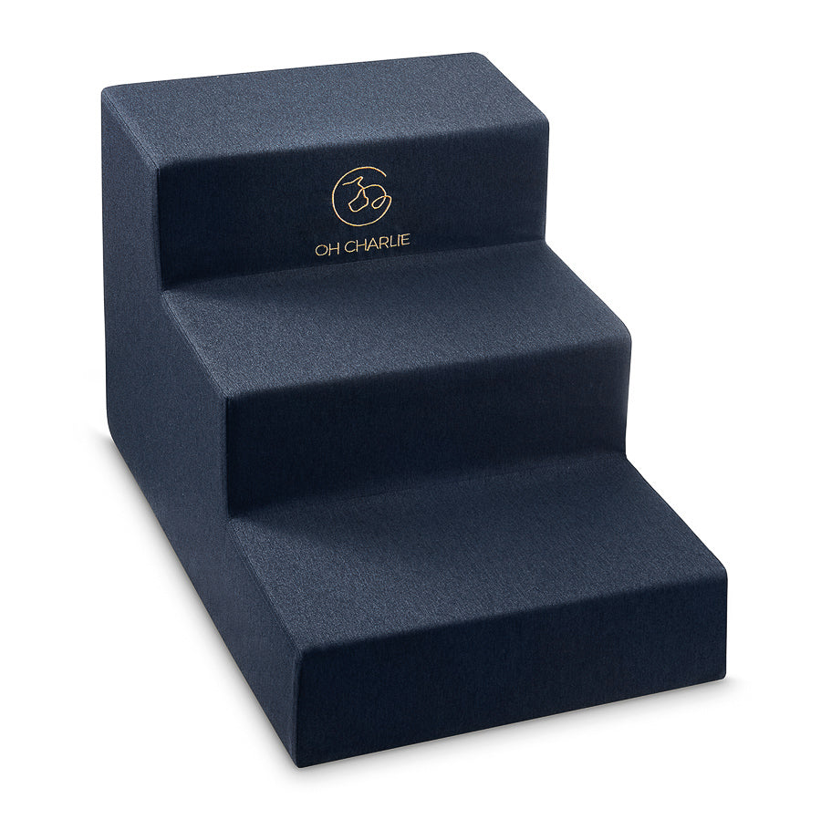 Schodki dla psa Radley, granatowe