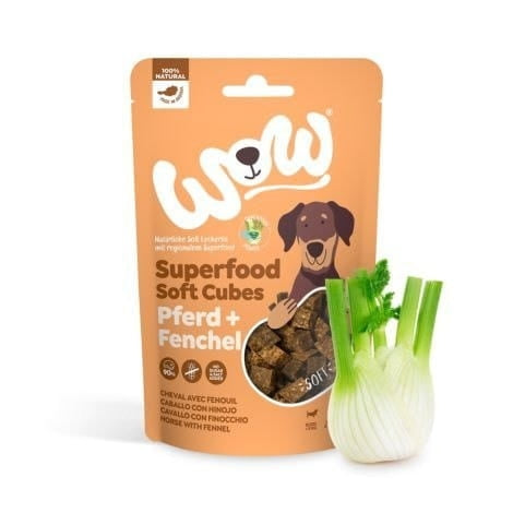 Soft dog treats horse with fennel 150g