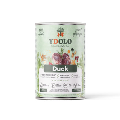 Duck – Mokra karma dla dorosłych psów z kaczką 400g