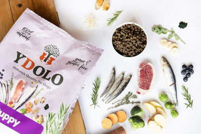 Puppy - wieprzowina Iberico i ryby morskie -  półwilgotna karma dla szczeniąt 2,5kg