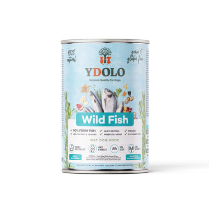 Wild Fish – Mokra karma dla dorosłych psów ryby morskie 400g