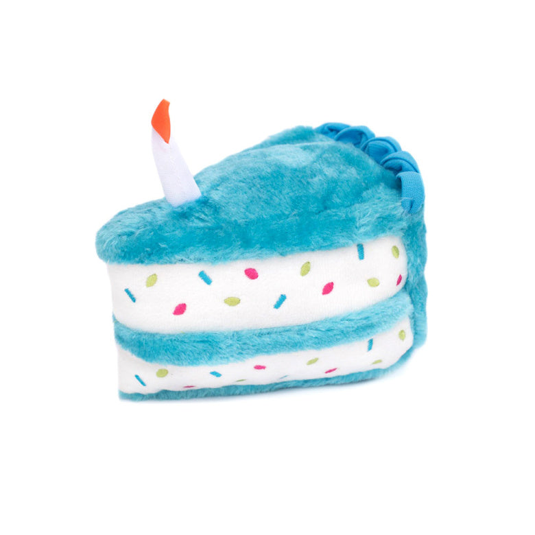 Plush blue cake