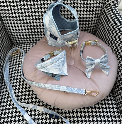 Szelki dla psa Lumière Błękitne