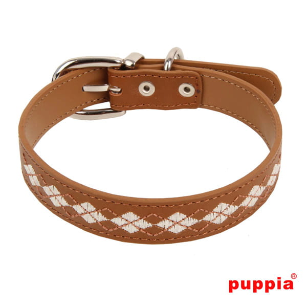 Pupia - Beige Dog Collar 