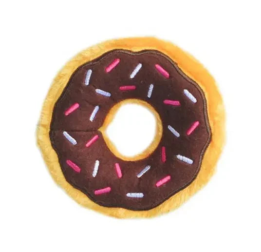 Zabawka Donut Pluszowy Czekolada