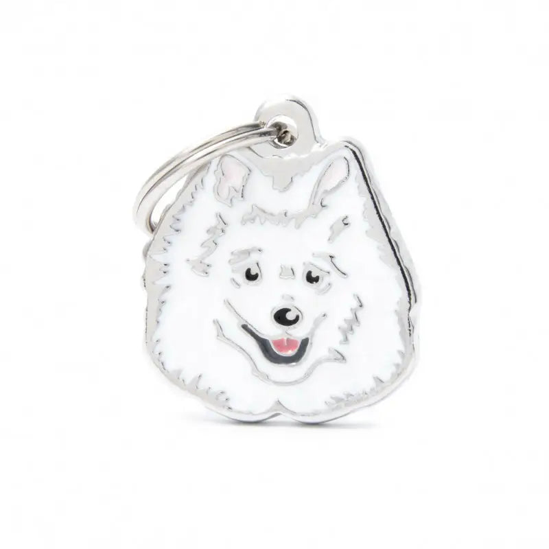 Adresówka personalizowana - White spitz