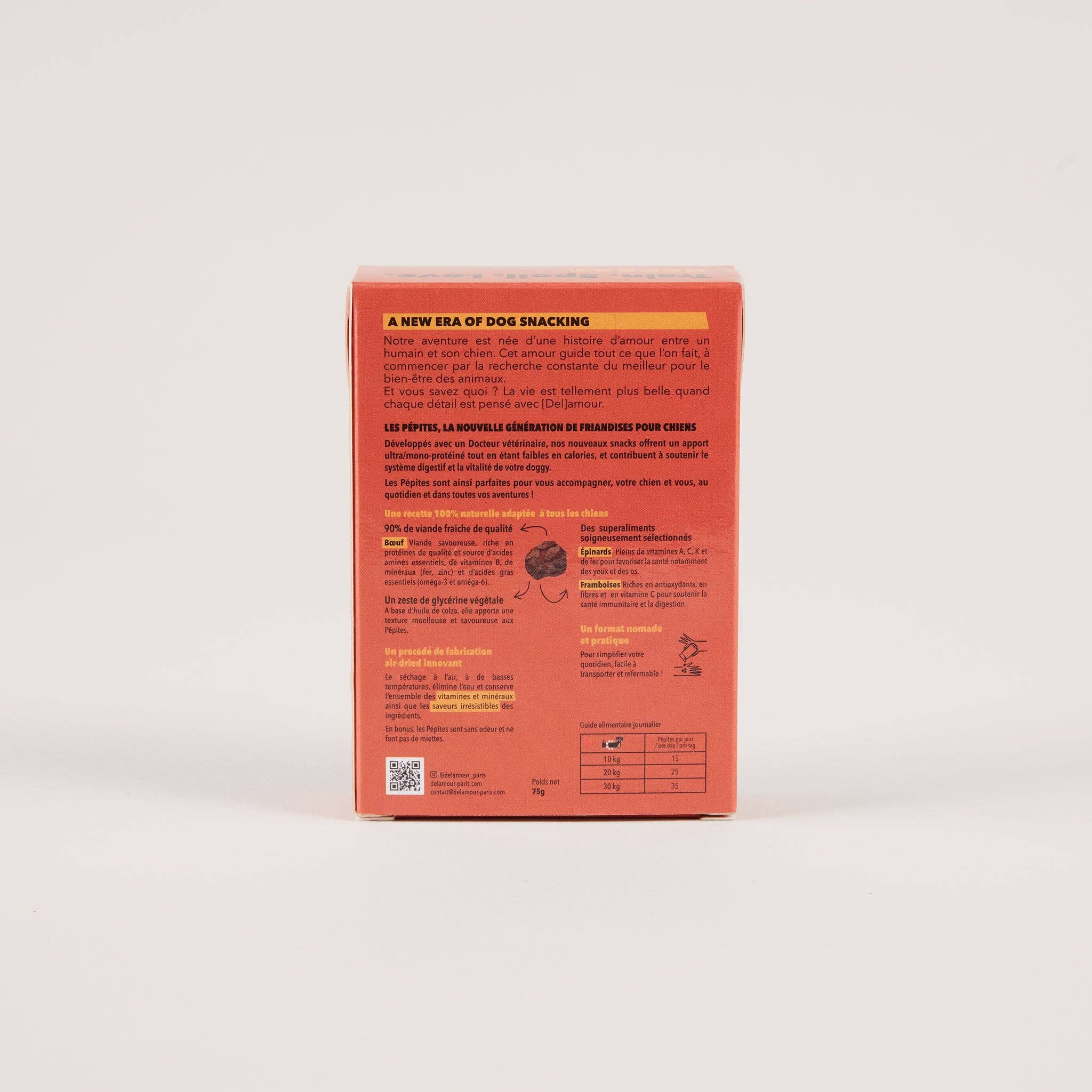 Air-dried beef treats Les Pépites (75 g)