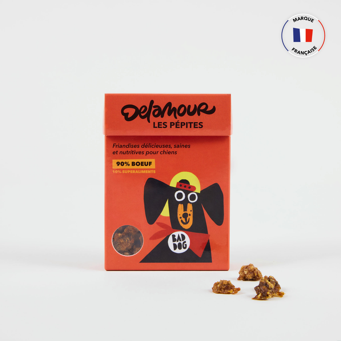 Les Pépites suszone powietrzem przysmaki wołowe (75 g)